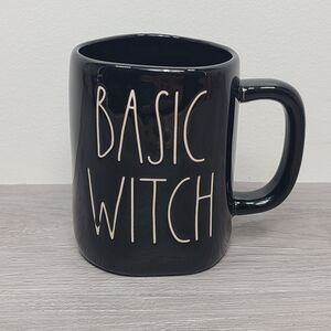 Rae Dunn Magenta Halloween Black Mug Basic Witch